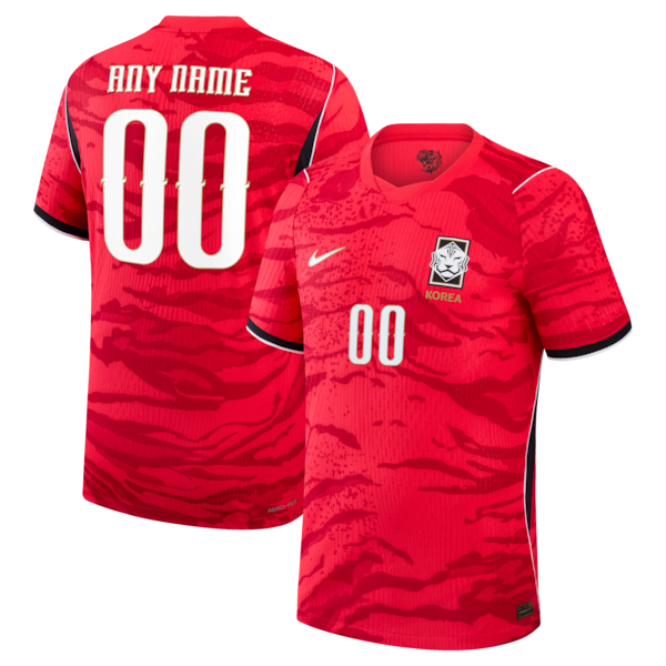 Official-nike Son Heung-Min South Korea National Team 2026 Home Match Authentic Jersey Red