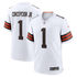 KC Concepcion Jr. Cleveland Browns Official-Nike Game Jersey - White