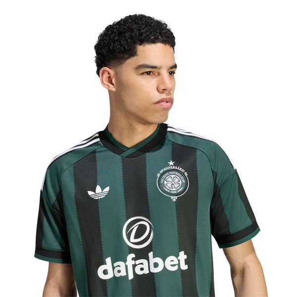 Celtic Official-Adidas 2026/27 Away Replica Jersey - Black/Green