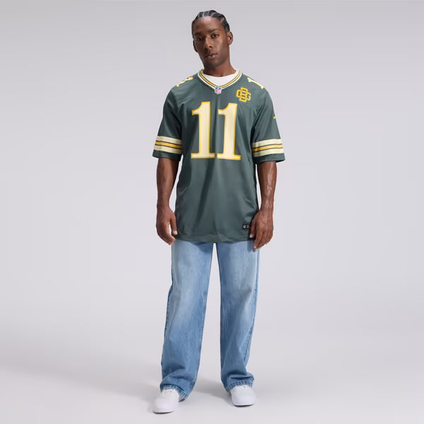 Jayden Reed Green Bay Packers Official-Nike 2026 Rivalries Collection Game Jersey - Green