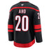 Teams Fans Shop Fanatics Sebastian Aho Carolina Hurricanes Home Jersey