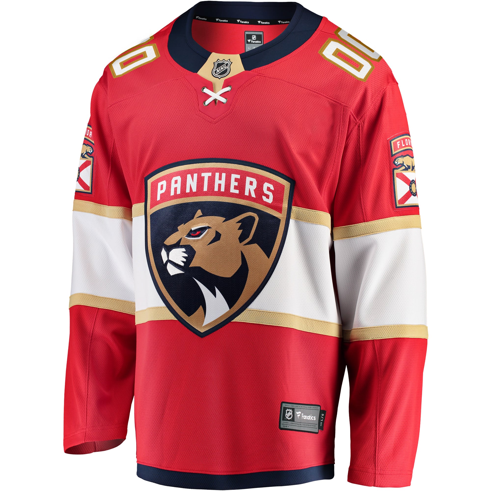 Teams Fans Shop Florida Panthers Fanatics Home Breakaway Custom Jersey