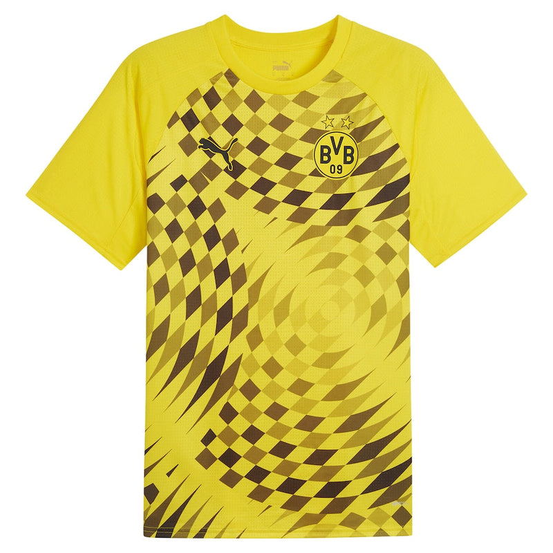 Borussia Dortmund Puma 2023/24 Pre-Match Jersey - Yellow