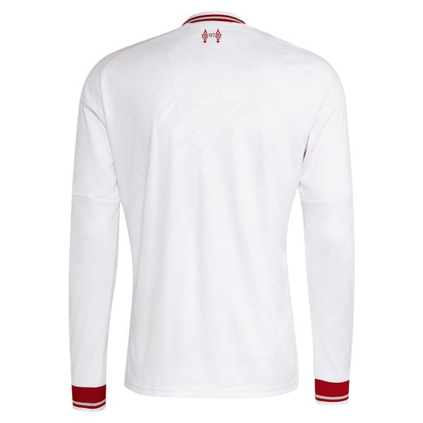 Liverpool Official-Adidas 2026/27 Away Replica Long Sleeve Jersey - White