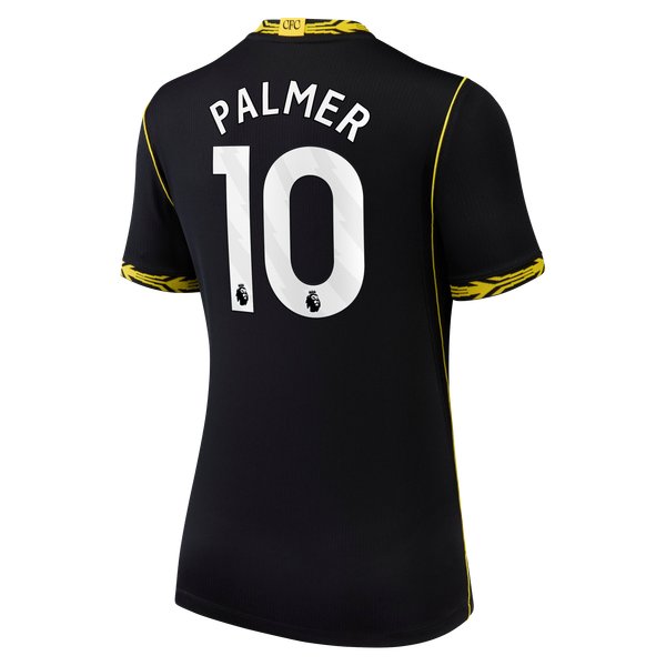 Cole Palmer Chelsea Official-Nike Women's 2026/27 Away Stadium Replica Jersey - Black