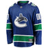 Teams Fans Shop Vancouver Canucks Fanatics Breakaway Home Jersey - Blue