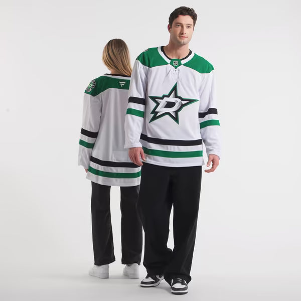 Teams Fans Shop Dallas Stars Fanatics Away Premium Custom Jersey - White