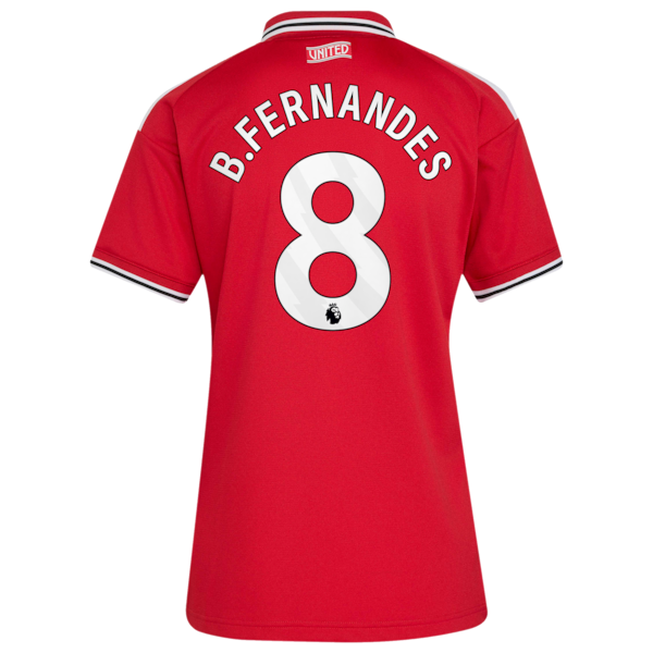 Official-Adidas Bruno Fernandes Manchester United 2026/27 Home Replica Jersey Red