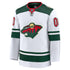 Teams Fans Shop Fanatics Minnesota Wild Away Custom Jersey - White
