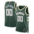Teams Fans Shop Nike Unisex Milwaukee Bucks Custom Swingman Jersey