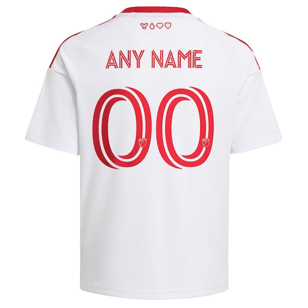 Official-Adidas Toronto FC Youth 2026 Winter Kit Replica Custom Jersey White