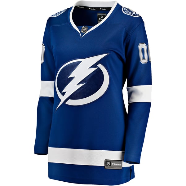 Teams Fans Shop Fanatics Women's Tampa Bay Lightning Breakaway Custom Jersey