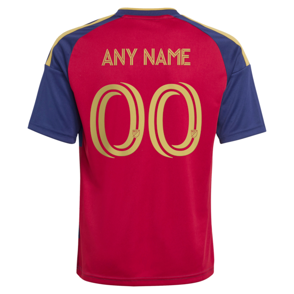 Official-Adidas Real Salt Lake Youth 2026 The Switchback Replica Custom Jersey Red