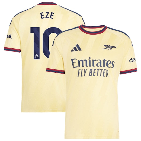 Eberechi Eze Arsenal Official-Adidas 2026/27 Third Replica Jersey - Yellow