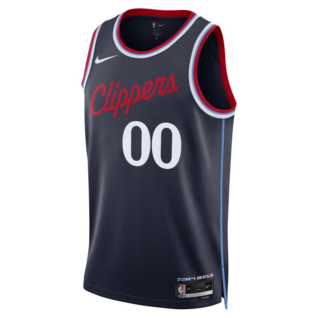 Teams Fans Shop Nike Unisex LA Clippers Swingman Custom Jersey Icon Edition