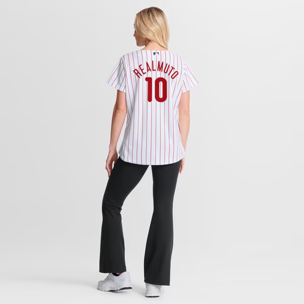 J.T. Realmuto Philadelphia Phillies Official-Nike Women's Home Replica Jersey - White
