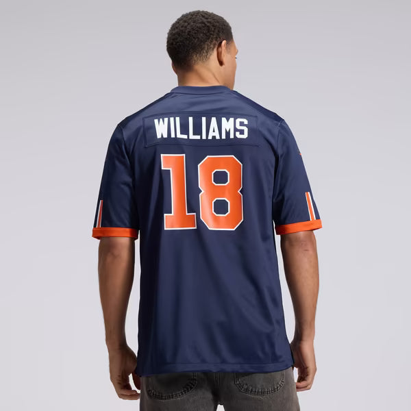 Caleb Williams Chicago Bears Official-Nike 2026 Rivalries Collection Game Jersey - Navy
