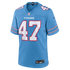 Jalen McMurray Tennessee Titans Official-Nike Team Game Jersey - Light Blue