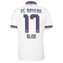 Michael Olise Bayern Munich Official-Adidas 2026/27 Away Replica Jersey - White
