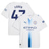 Phil Foden Manchester City Official-Puma 2026/27 Third Replica Jersey - White