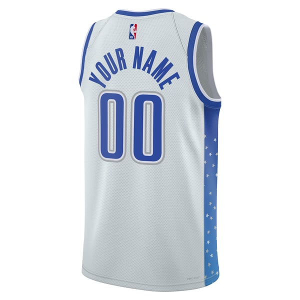 Teams Fans Shop Unisex Nike Orlando Magic City Edition Swingman Jersey - Silver