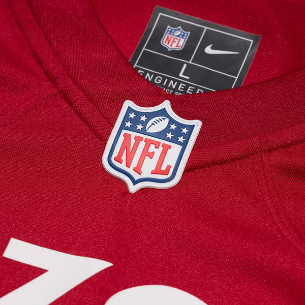 Shawn Bowman Arizona Cardinals Official-Nike Team Game Jersey - Cardinal