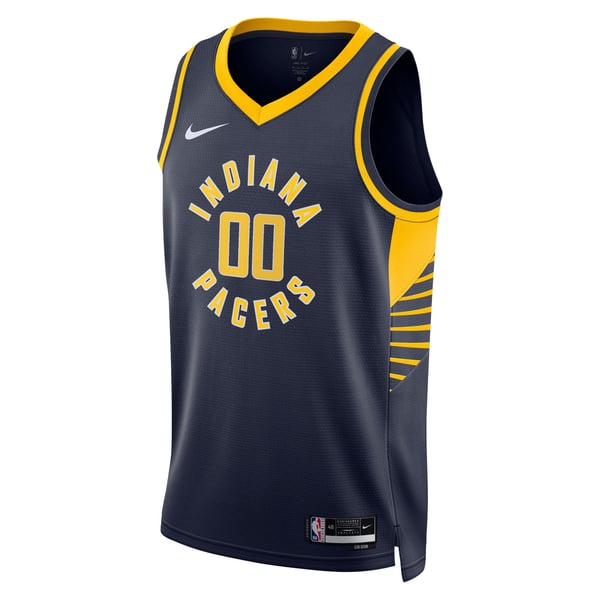 Teams Fans Shop Nike Unisex Indiana Pacers Icon Edition Swingman Jersey Navy