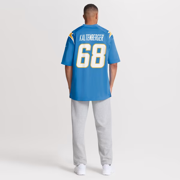 Josh Kaltenberger Los Angeles Chargers Official-Nike Team Game Jersey - Powder Blue