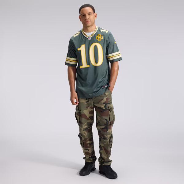 Jordan Love Green Bay Packers Official-Nike 2026 Rivalries Collection Game Jersey - Green