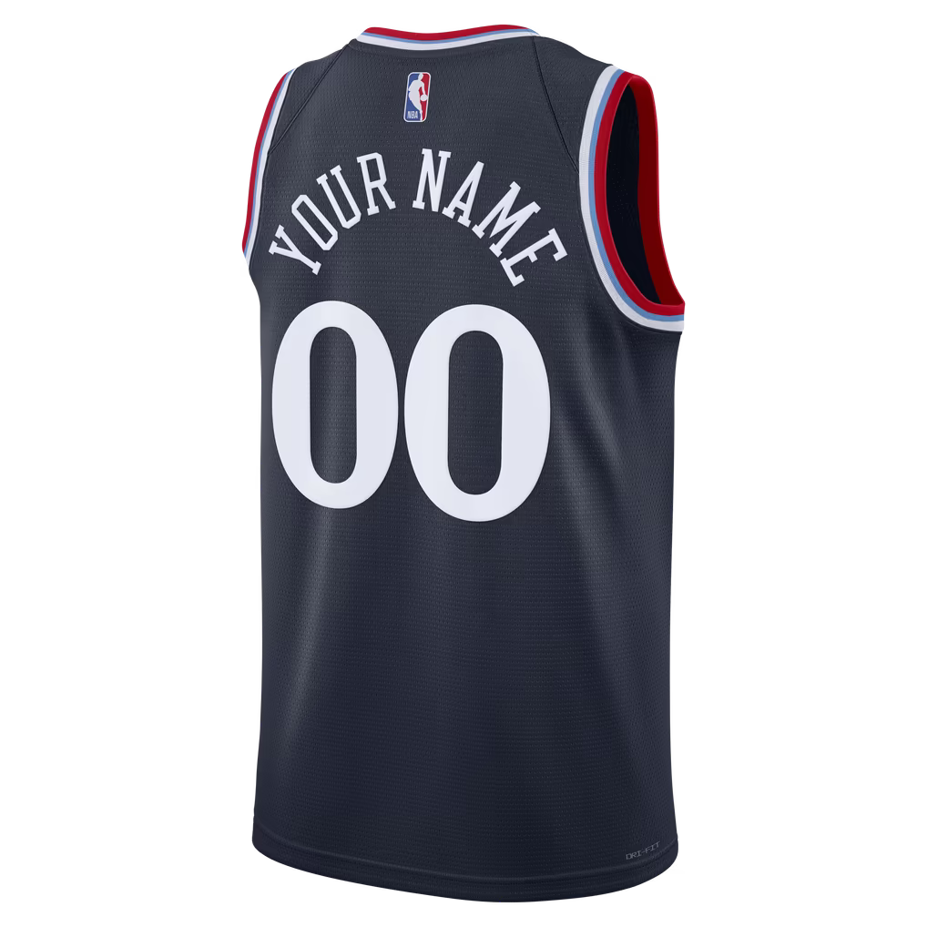 Teams Fans Shop Nike Unisex LA Clippers Swingman Custom Jersey Icon Edition