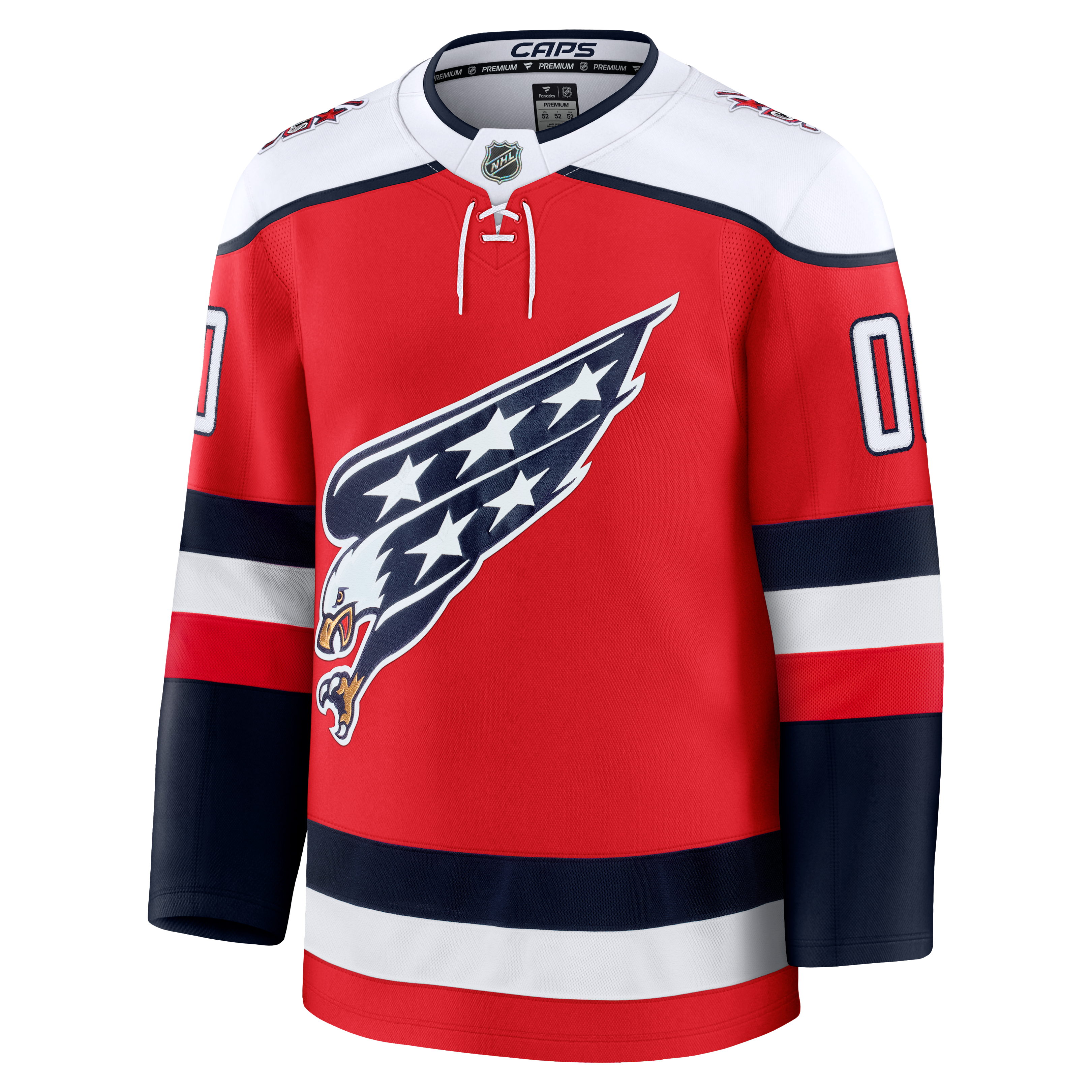 Teams Fans Shop Fanatics Men's Washington Capitals Alternate Premium Jersey