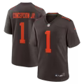 KC Concepcion Jr. Cleveland Browns Official-Nike Game Jersey - White