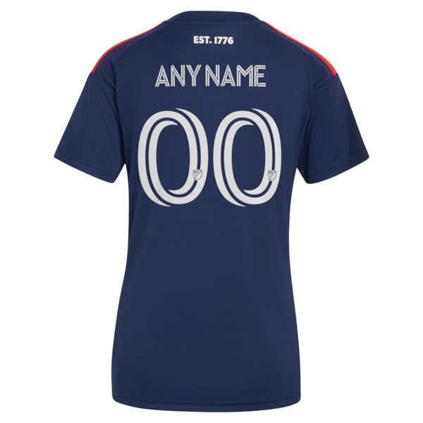 Official-Adidas New England Revolution 2026 Independence Day Replica Custom Jersey Blue