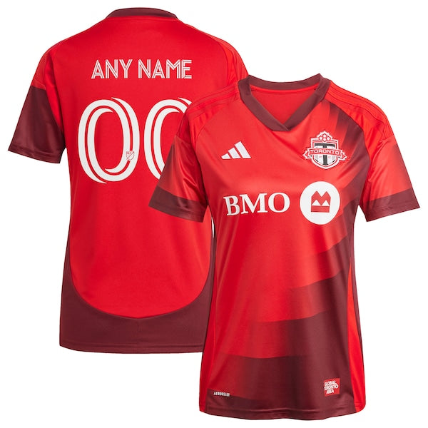 Official-Adidas Toronto FC 2025 Club Kit Replica Custom Jersey Red
