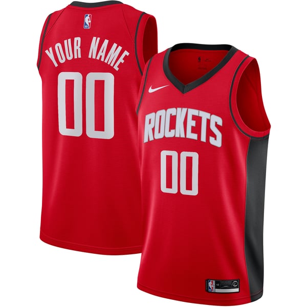 Teams Fans Shop Nike Men's Houston Rockets Custom Swingman Jersey