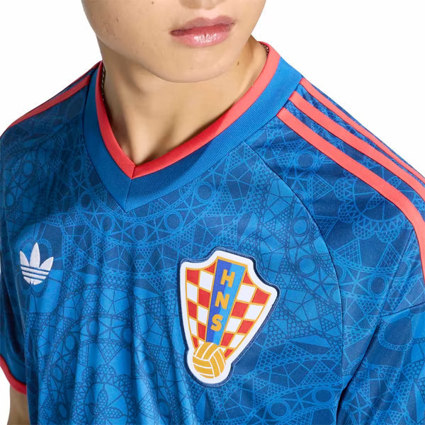 Croatia National Team Official-Adidas 2027 Away Replica Jersey - Blue