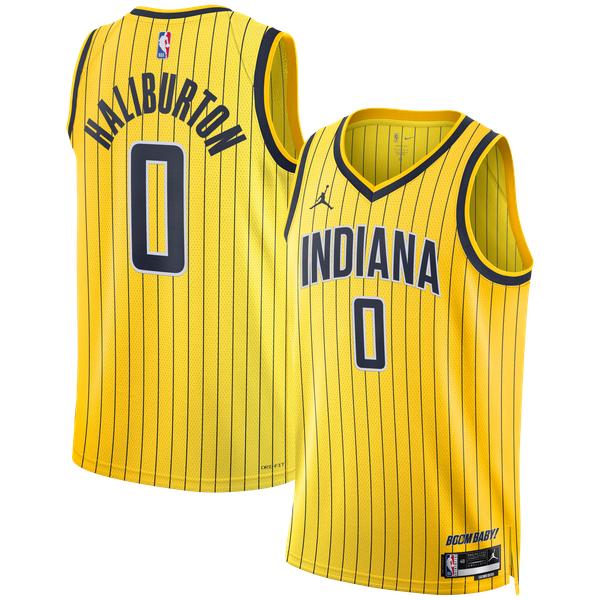 Teams Fans Shop Tyrese Haliburton Indiana Pacers Jordan Brand Unisex Jersey