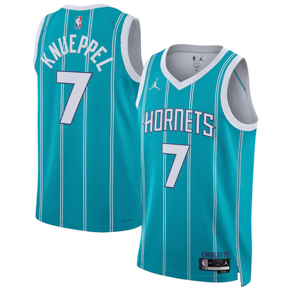 Teams Fans Shop Unisex Jordan Brand Hornets Swingman Icon Jersey Teal