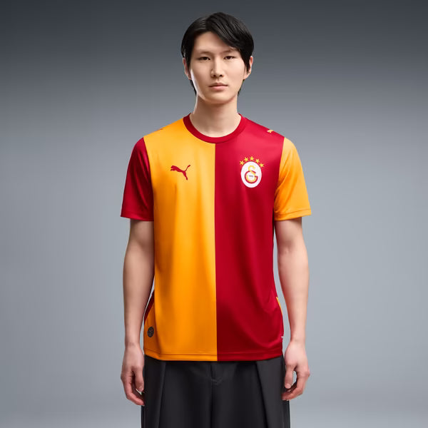 Galatasaray Official-Puma 2026/27 Home Replica Jersey - Dark Red/Orange