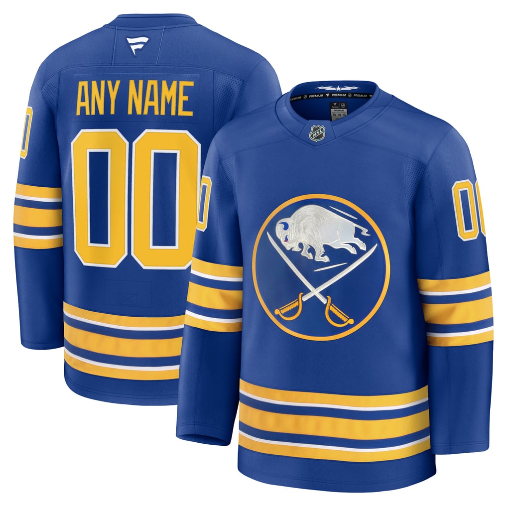 Teams Fans Shop Fanatics Buffalo Sabres Home Premium Custom Jersey Royal