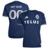 Official-Adidas Vancouver Whitecaps FC 2026 The Coastal Jersey Replica Custom Deep Sea Blue