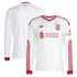 Liverpool Official-Adidas 2026/27 Away Replica Long Sleeve Jersey - White