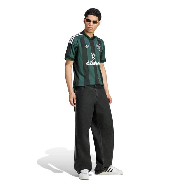 Celtic Official-Adidas 2026/27 Away Replica Jersey - Black/Green
