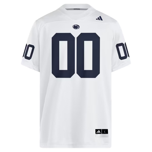 Penn State Nittany Lions Official-Adidas NIL Pick-A-Player Replica Football Jersey - White