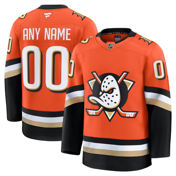 Teams Fans Shop Anaheim Ducks Fanatics Home Premium Jersey Orange