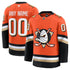Teams Fans Shop Anaheim Ducks Fanatics Home Premium Jersey Orange