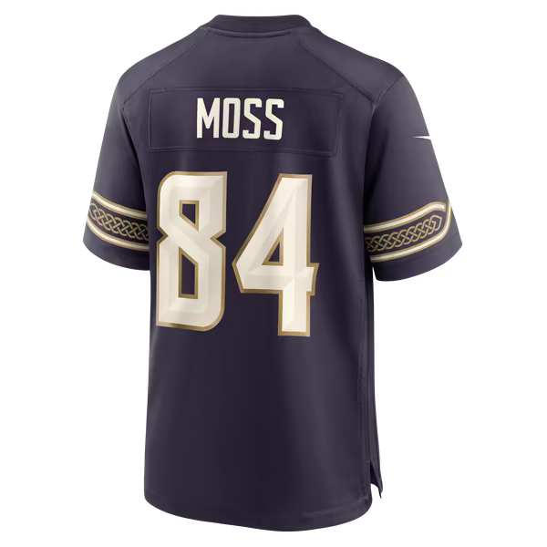 Randy Moss Minnesota Vikings Official-Nike 2026 Rivalries Collection Game Jersey - Purple