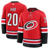 Teams Fans Shop Fanatics Sebastian Aho Carolina Hurricanes Alternate Jersey