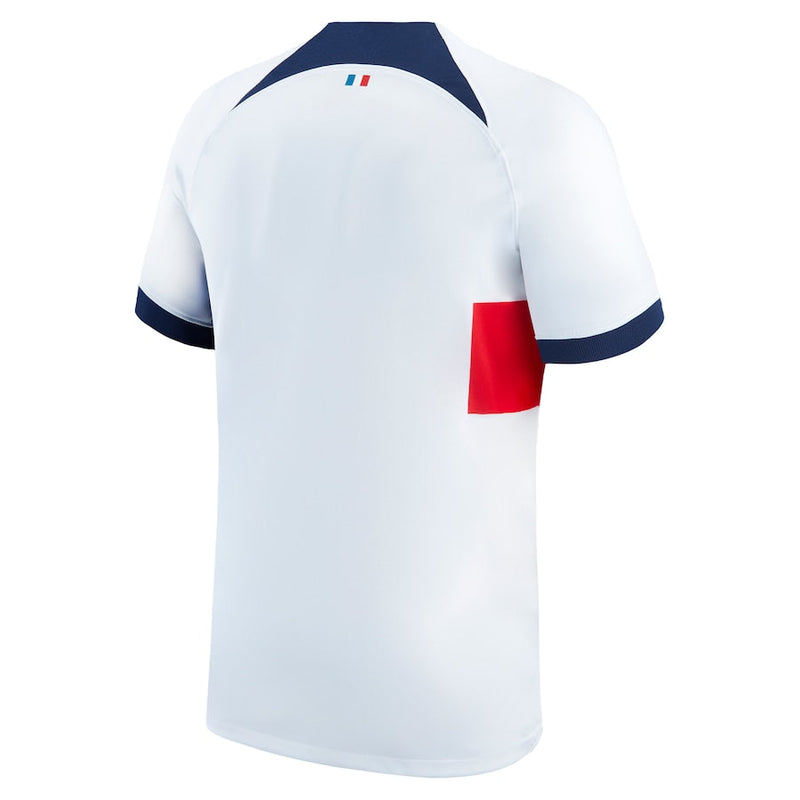Paris Saint-Germain Nike 2023/24 Away Stadium Jersey - White