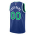 Teams Fans Shop Nike Unisex Minnesota Timberwolves Swingman Custom Jersey Blue
